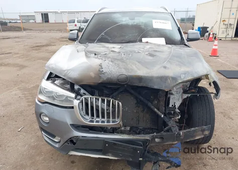 2015 BMW X3 xDrive35I из США, поврежденный, VIN 5UXWX7C51F0K31759